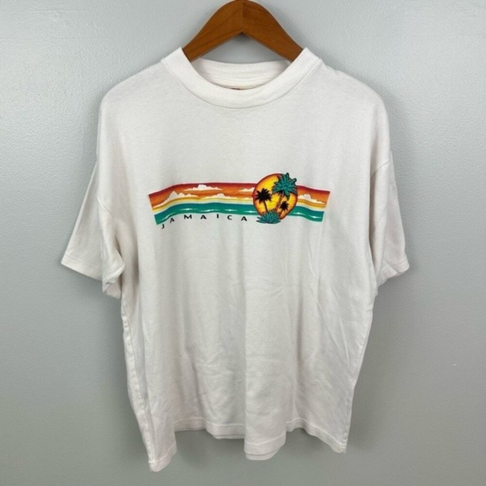 Rasta Tees By Geeaar-Jamaica Short Sleeve Jamaica Tee Size XL Vacation Beach